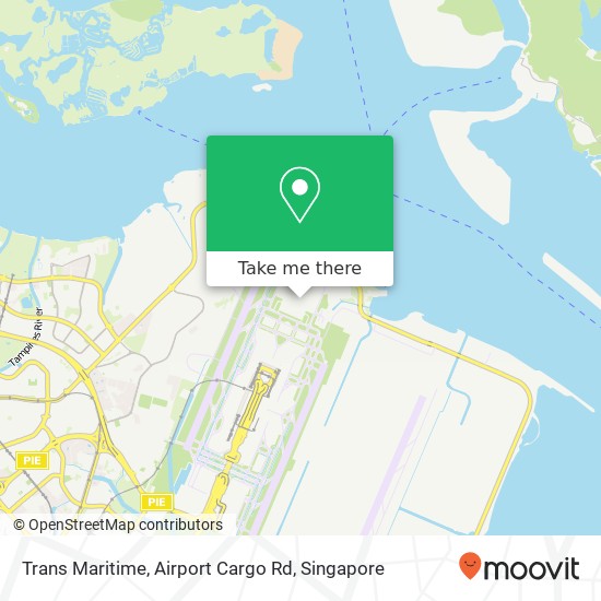 Trans Maritime, Airport Cargo Rd map