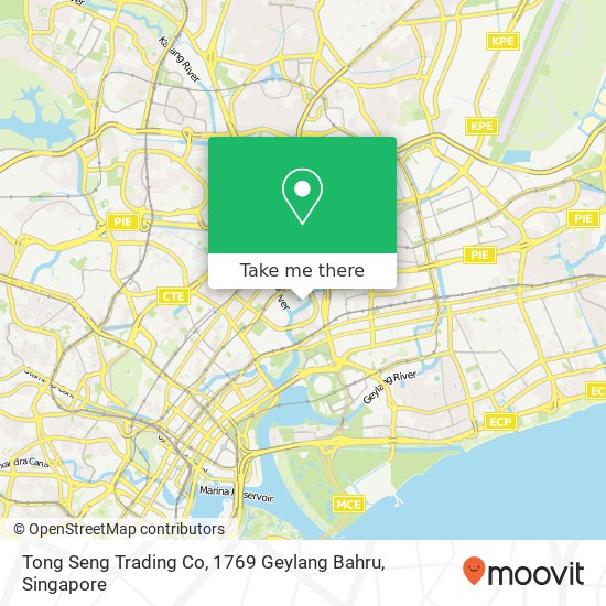 Tong Seng Trading Co, 1769 Geylang Bahru map