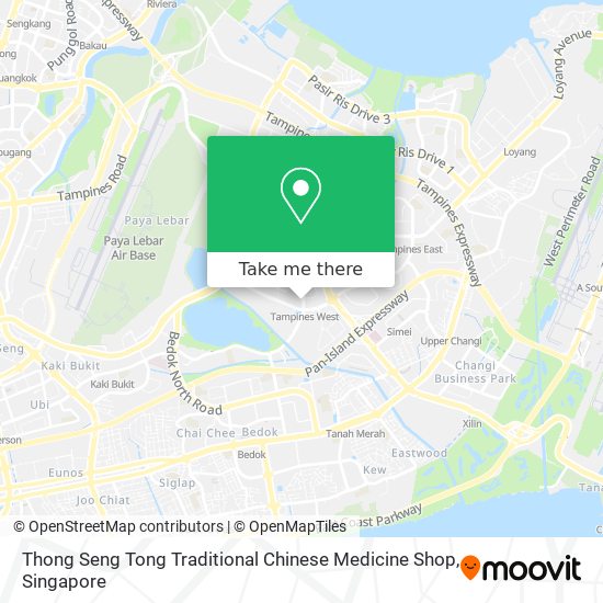 Thong Seng Tong Traditional Chinese Medicine Shop map