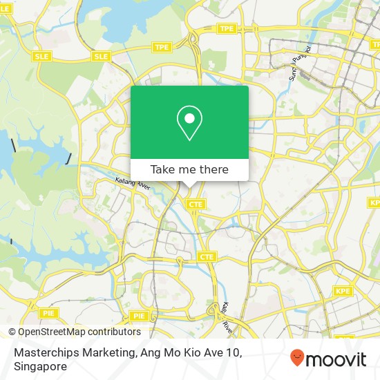 Masterchips Marketing, Ang Mo Kio Ave 10地图