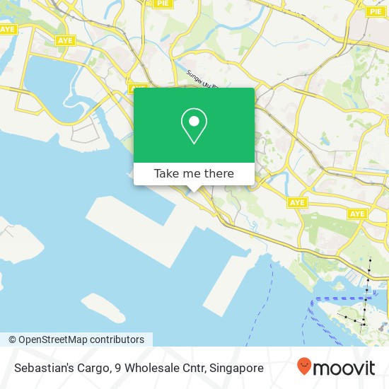 Sebastian's Cargo, 9 Wholesale Cntr map