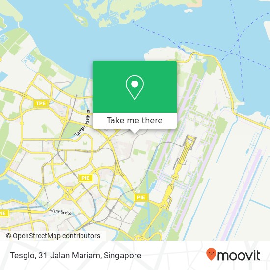 Tesglo, 31 Jalan Mariam map