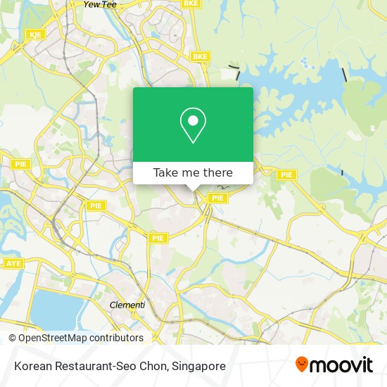 Korean Restaurant-Seo Chon map