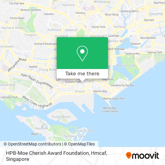 HPB-Moe Cherish Award Foundation, Hmcaf地图