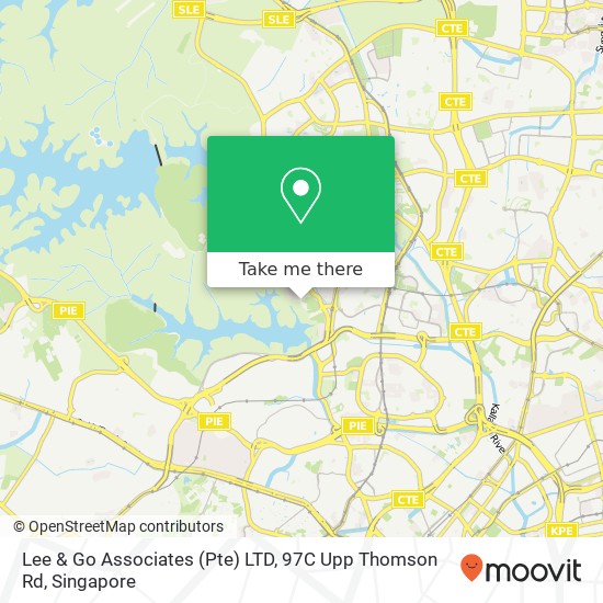 Lee & Go Associates (Pte) LTD, 97C Upp Thomson Rd map