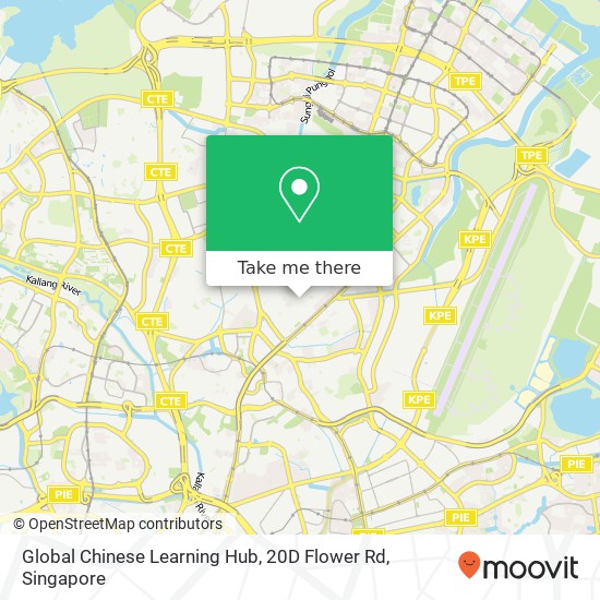 Global Chinese Learning Hub, 20D Flower Rd map