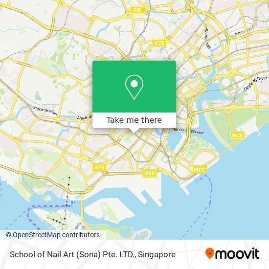 School of Nail Art (Sona) Pte. LTD. map