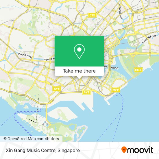 Xin Gang Music Centre地图