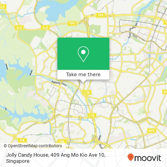 Jolly Candy House, 409 Ang Mo Kio Ave 10地图