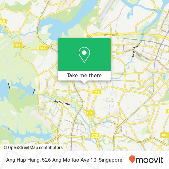 Ang Hup Hang, 526 Ang Mo Kio Ave 10地图