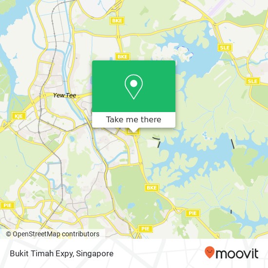 Bukit Timah Expy, Singapore地图