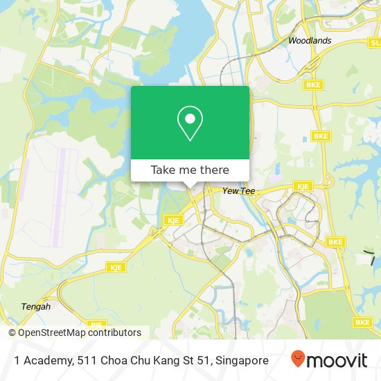 1 Academy, 511 Choa Chu Kang St 51 map