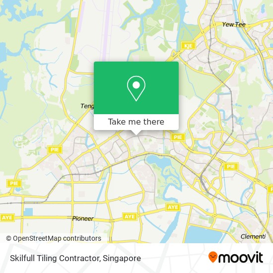 Skilfull Tiling Contractor map