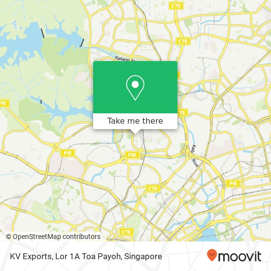 KV Exports, Lor 1A Toa Payoh map