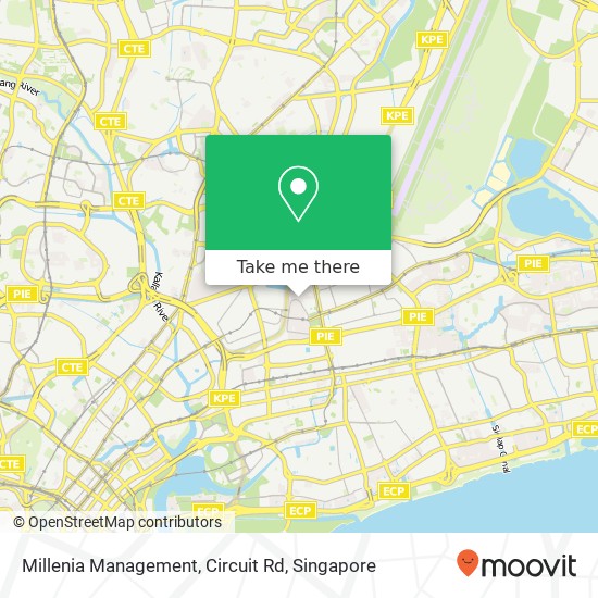 Millenia Management, Circuit Rd map