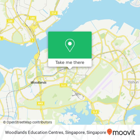 Woodlands Education Centres, Singapore地图
