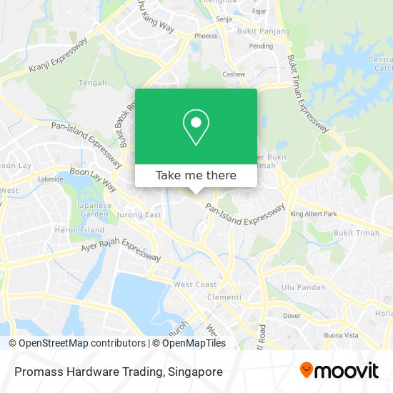 Promass Hardware Trading map