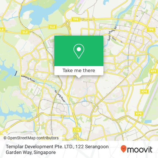 Templar Development Pte. LTD., 122 Serangoon Garden Way地图