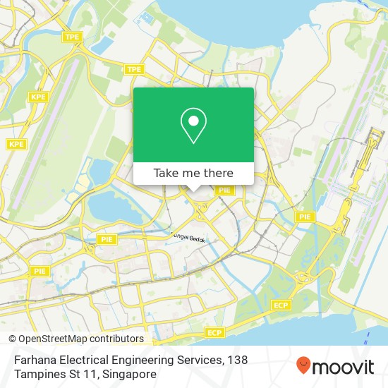 Farhana Electrical Engineering Services, 138 Tampines St 11地图