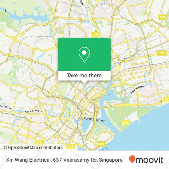 Xin Wang Electrical, 637 Veerasamy Rd map