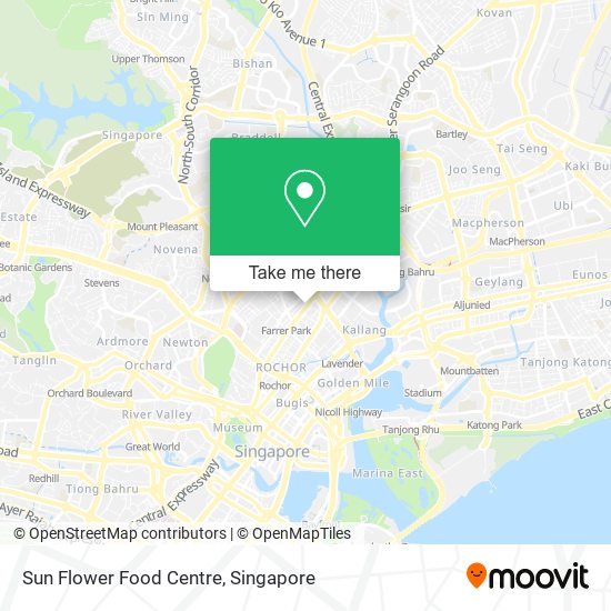 Sun Flower Food Centre map