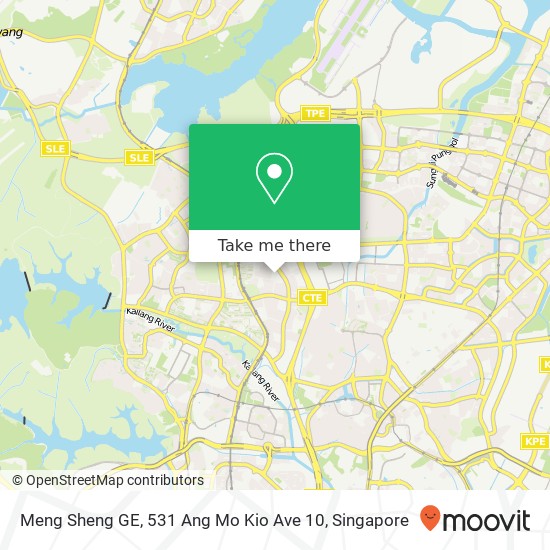 Meng Sheng GE, 531 Ang Mo Kio Ave 10地图