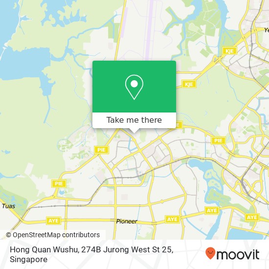 Hong Quan Wushu, 274B Jurong West St 25地图