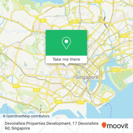 Devonshire Properties Development, 17 Devonshire Rd map