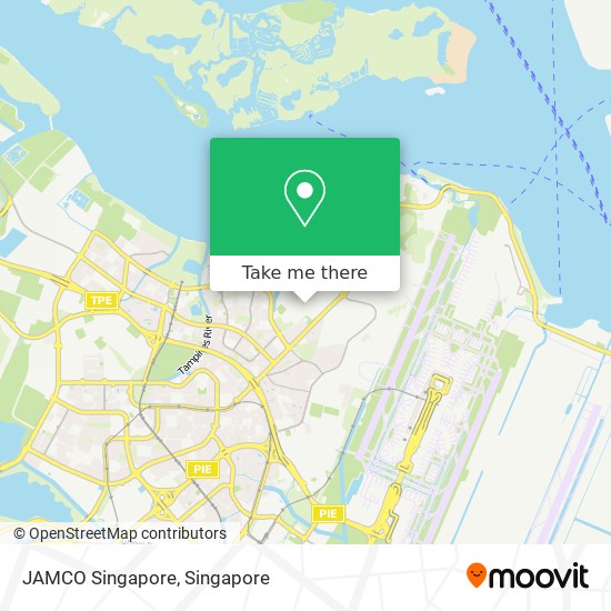 JAMCO Singapore map