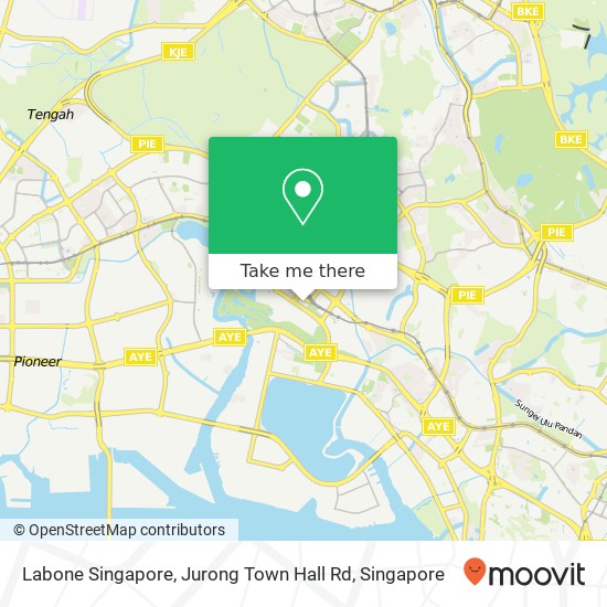 Labone Singapore, Jurong Town Hall Rd地图