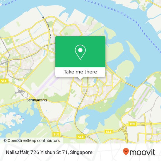 Nailsaffair, 726 Yishun St 71 map