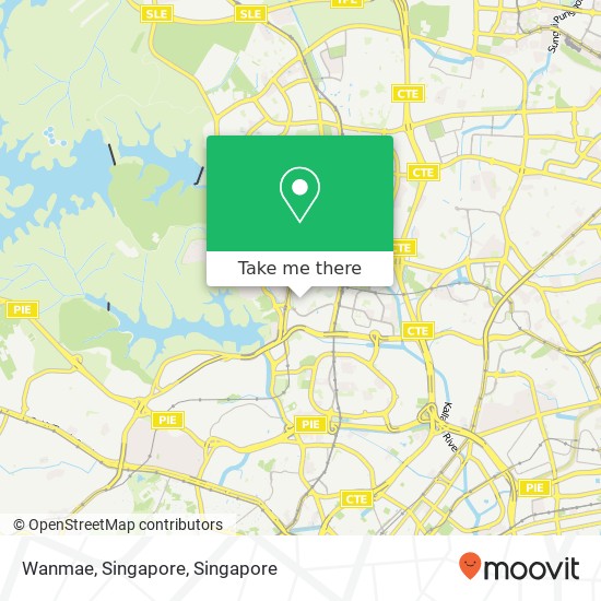 Wanmae, Singapore map