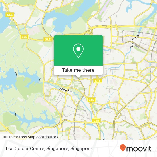 Lce Colour Centre, Singapore map