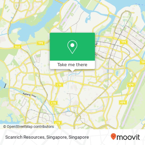 Scanrich Resources, Singapore map