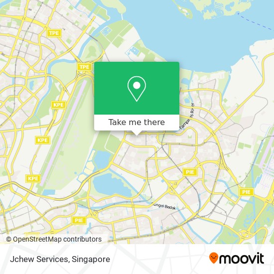 Jchew Services map