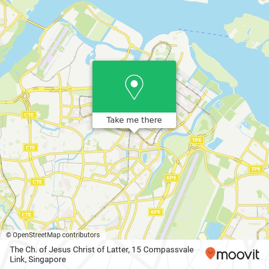 The Ch. of Jesus Christ of Latter, 15 Compassvale Link map