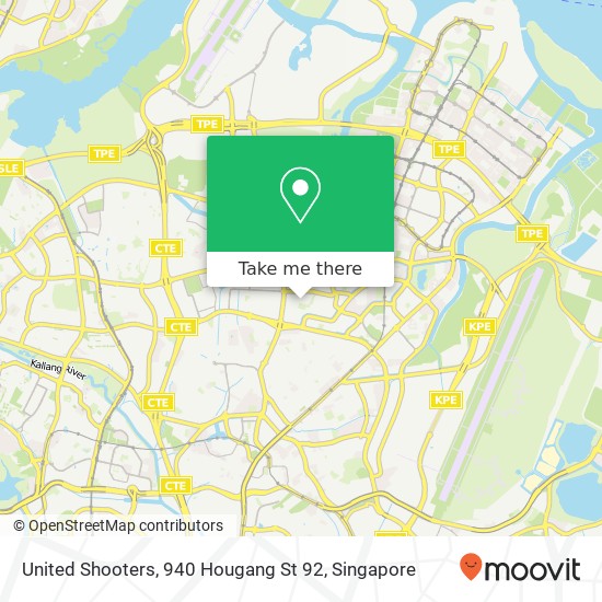 United Shooters, 940 Hougang St 92地图