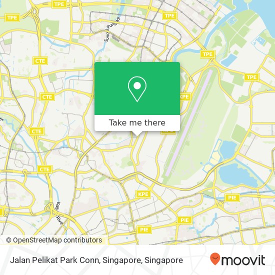 Jalan Pelikat Park Conn, Singapore地图