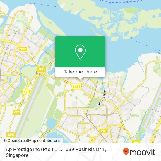 Ap Prestige Inc (Pte.) LTD., 639 Pasir Ris Dr 1 map