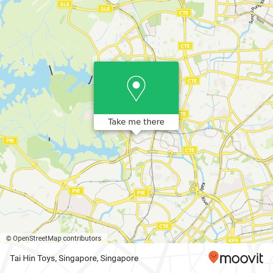 Tai Hin Toys, Singapore map