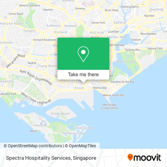 Spectra Hospitality Services map