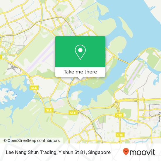 Lee Nang Shun Trading, Yishun St 81 map