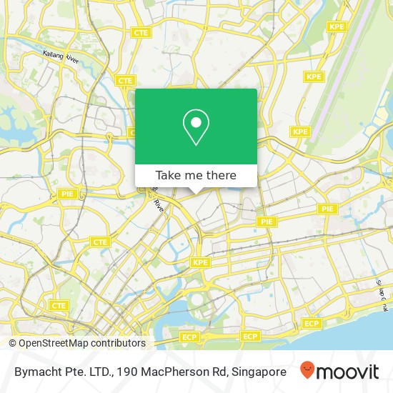 Bymacht Pte. LTD., 190 MacPherson Rd map