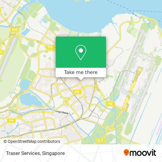Traser Services map