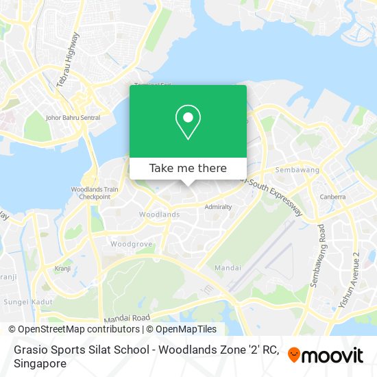 Grasio Sports Silat School - Woodlands Zone '2' RC map