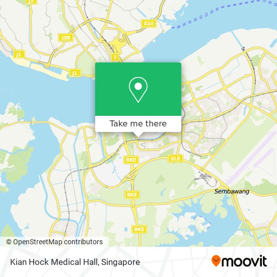 Kian Hock Medical Hall map