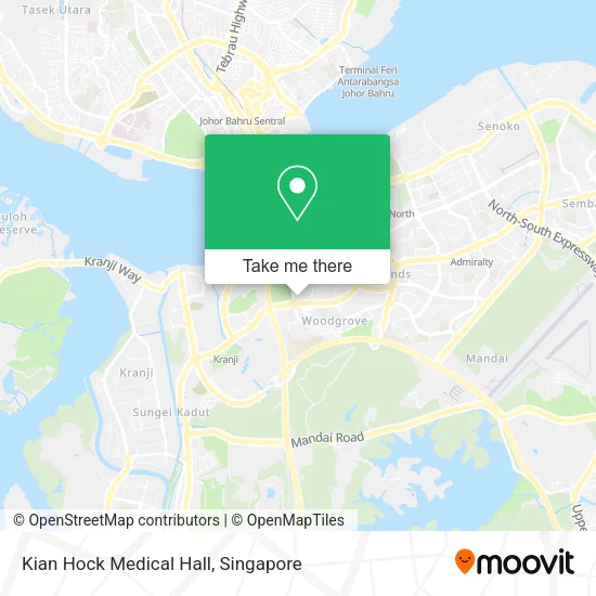 Kian Hock Medical Hall map