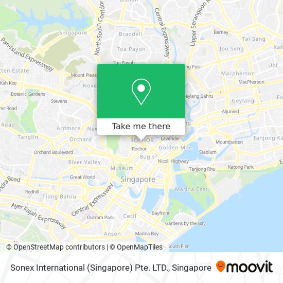 Sonex International (Singapore) Pte. LTD.地图