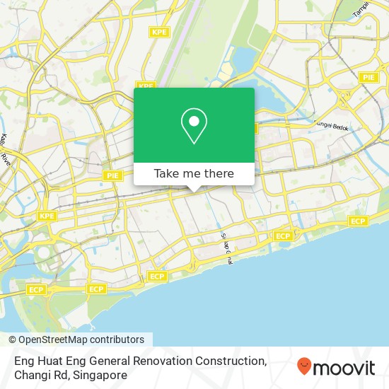 Eng Huat Eng General Renovation Construction, Changi Rd map