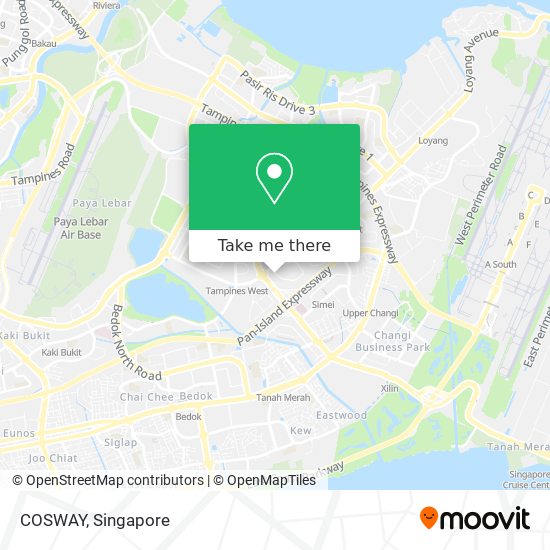 COSWAY map